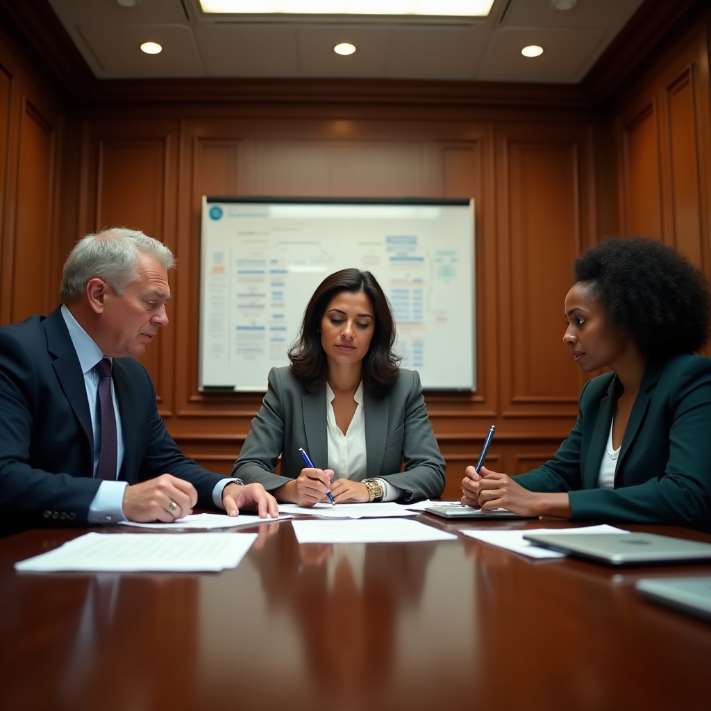 Ashford compliance team working in a professional office environment